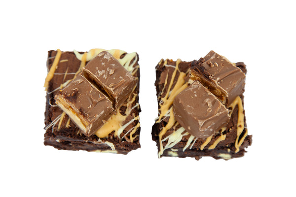 Caramel Peanut Chocolate Brownie